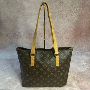 Louis Vuitton Cabas Piano Monogram Shoulder Tote Bag
